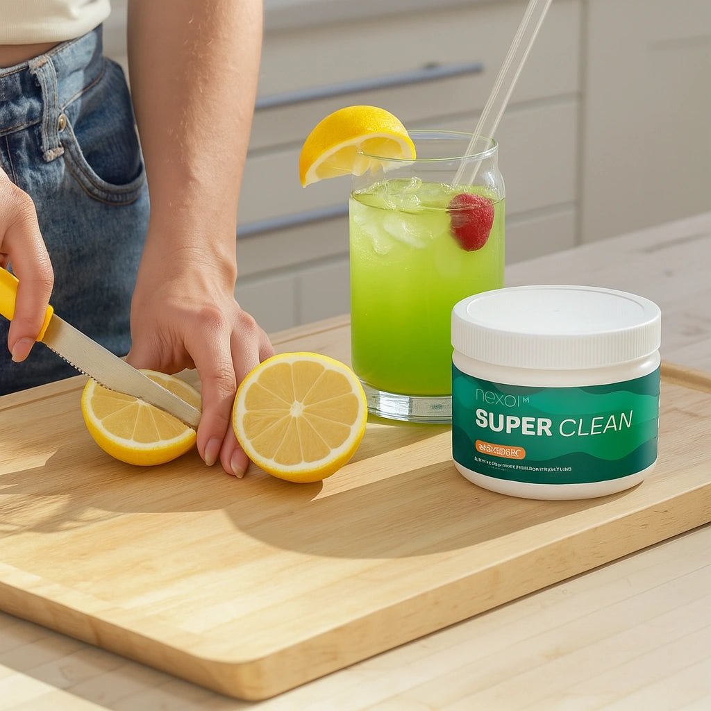 SUPERCLEAN ORIGINAL | Suplemento NEXO de alto desempeño para bienestar y equilibrio corporal | NEXO high - performance supplement for wellness and balance