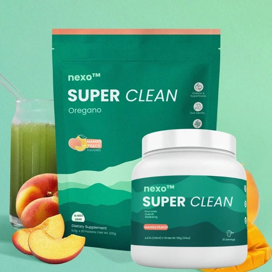 SUPERCLEAN ORIGINAL | Suplemento NEXO de alto desempeño para bienestar y equilibrio corporal | NEXO high - performance supplement for wellness and balance