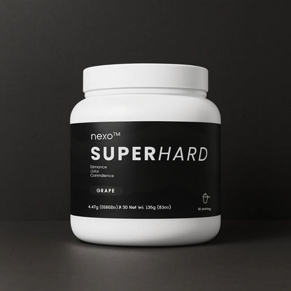 SUPERHARD | Suplemento NEXO de alto desempeño para bienestar y equilibrio corporal | NEXO high - performance supplement for wellness and balance